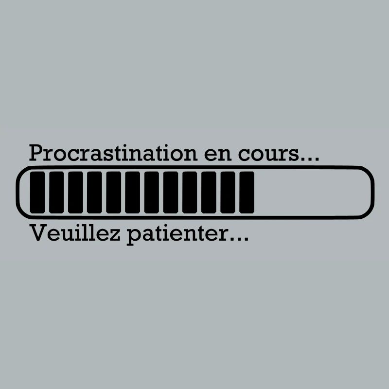 Procrastination in progress ...