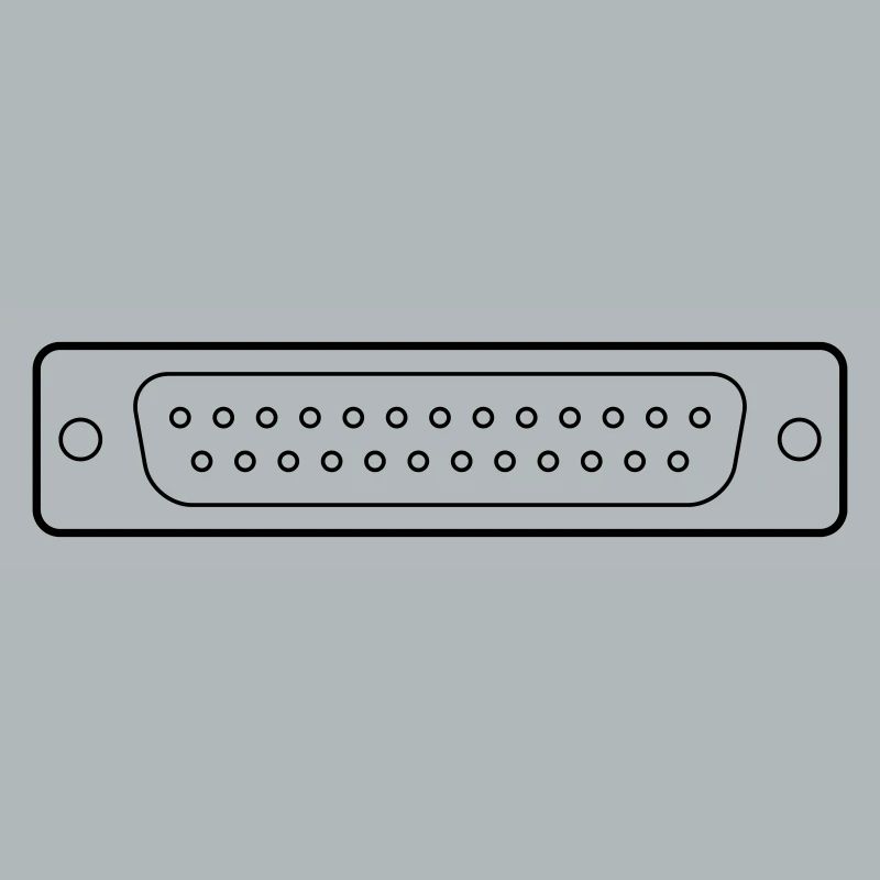 DB 25 Connector Parallel, Printer
