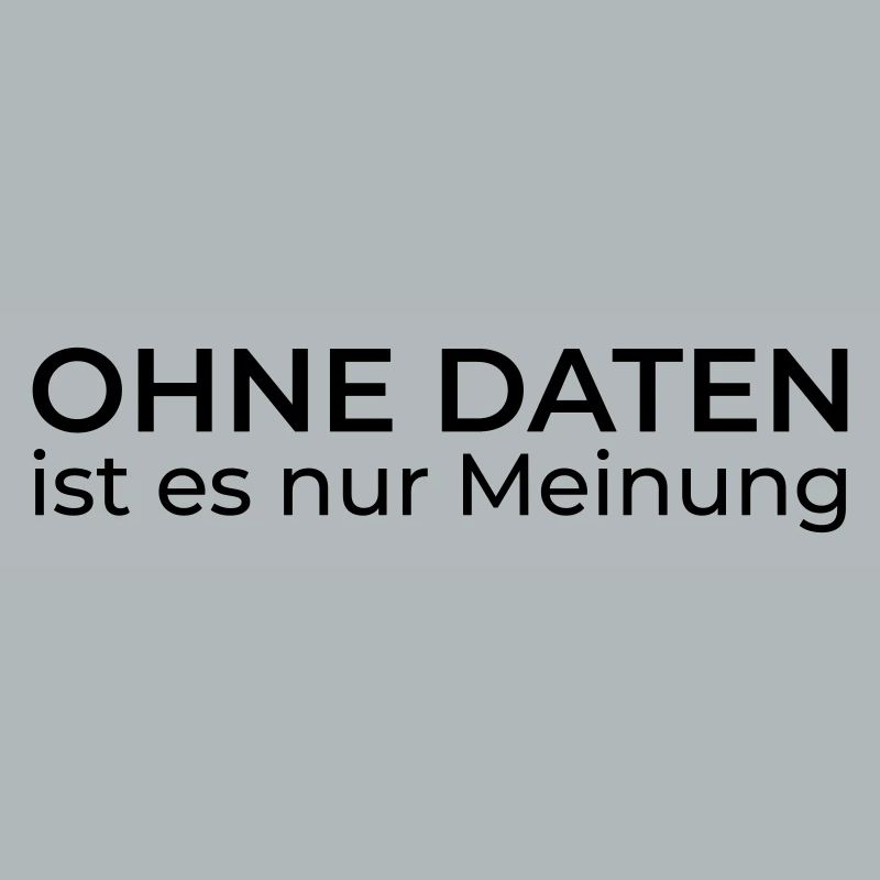 Without data, only opinion – Data & Engineering