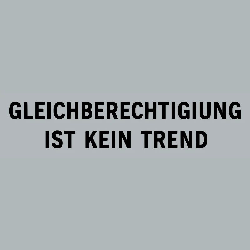 Equality is not a trend statement