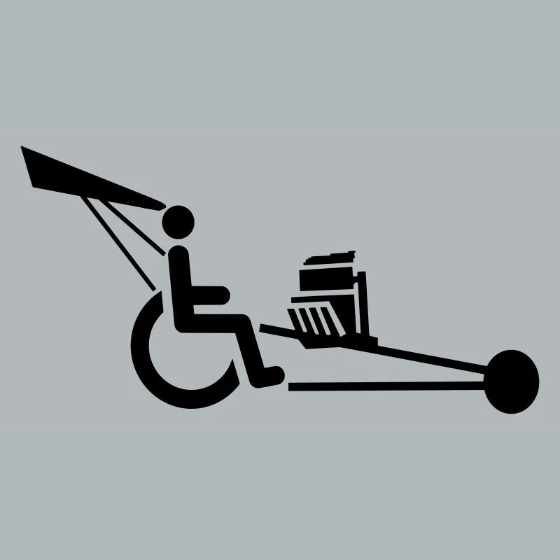 Image d’un fauteuil roulant avec moteur V8 #