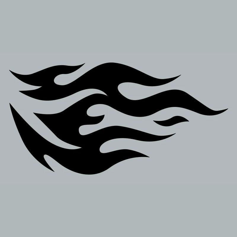 Flammen eines Feuers