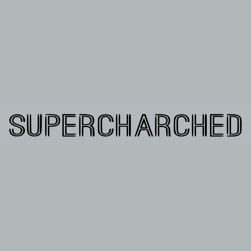 Lettrage SUPERCHARCHED