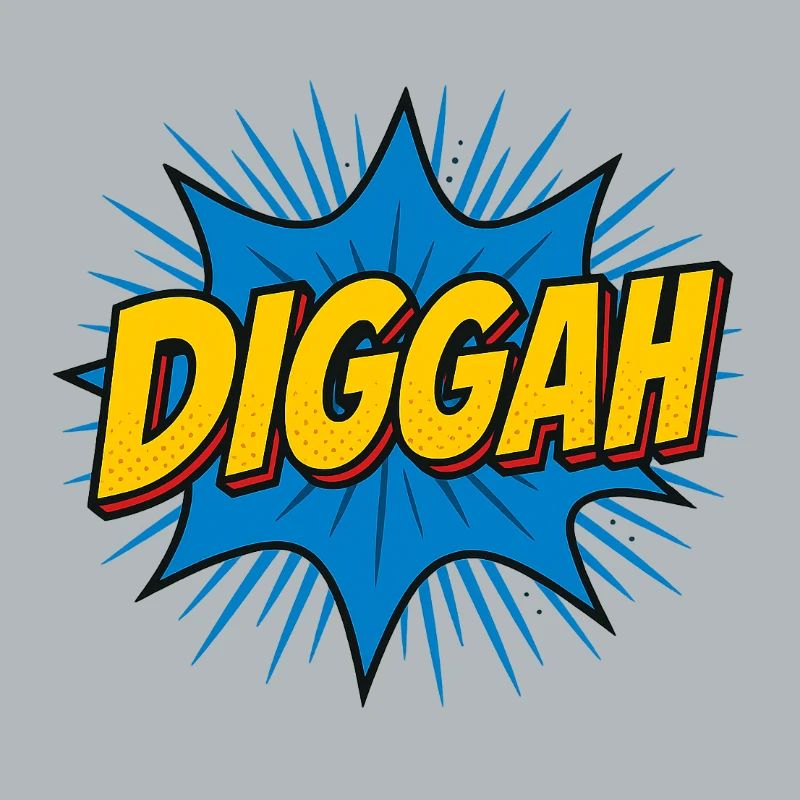 Comic-Style Dugout Schlagtext