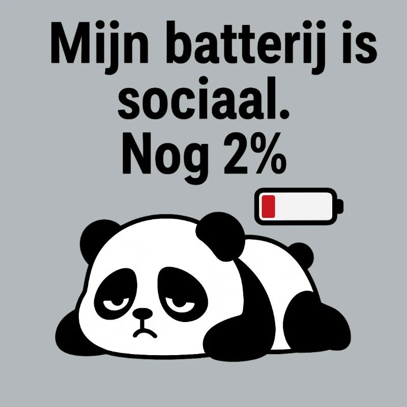 Introverted panda