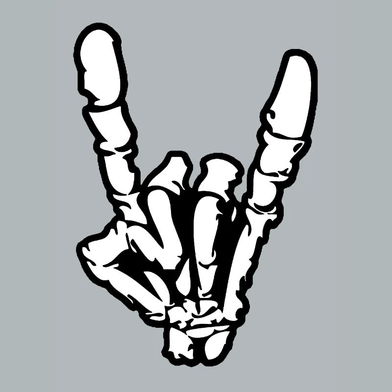 Rock'n'Roll- oder Heavy-Metal-Handzeichen *