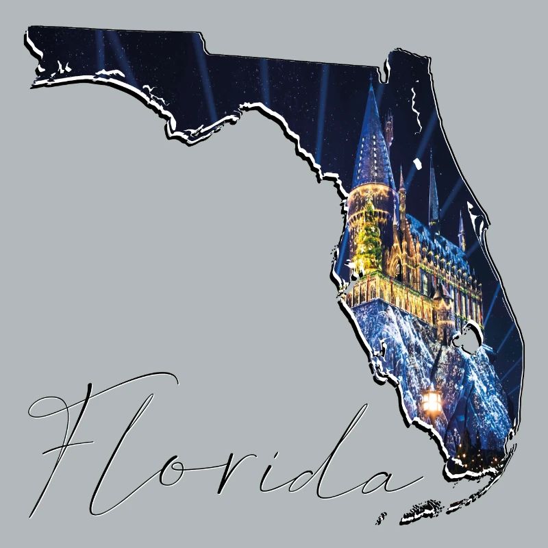 Universal Studios in Florida State Map FL