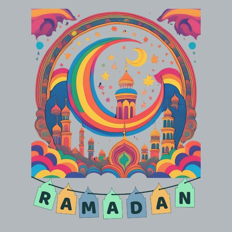 Ramadan Geschenk Eid Mubarak Islam Allah Muslim