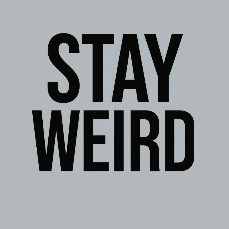 Une conception graphique 2D présente l’expression STAY W