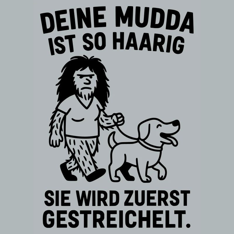 deine mutter haarig witz
