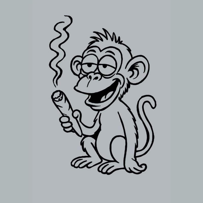 Le singe vise un peu différemment