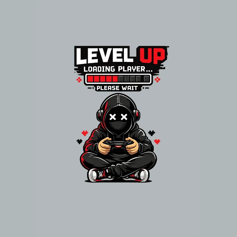 Level Up Loading Pixel Hero