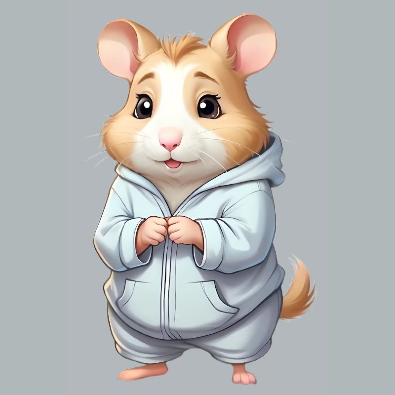 Cuddly Hero Hamster Pull à capuche