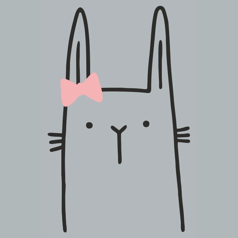 Hase Mädchen Osterhase