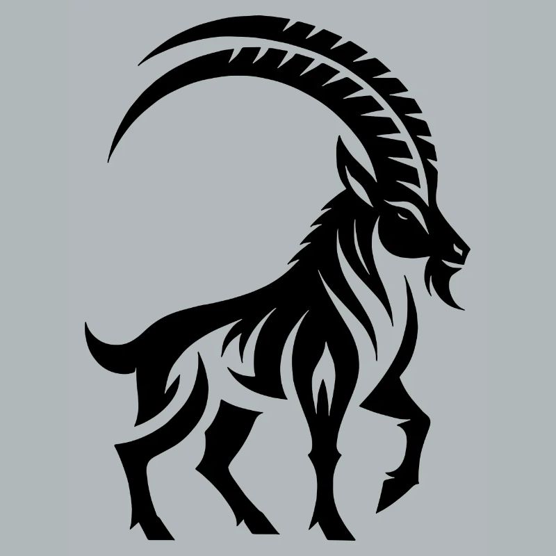 Sternzeichen Steinbock Tattoo