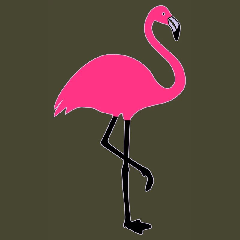 Flamingo summer sun beach