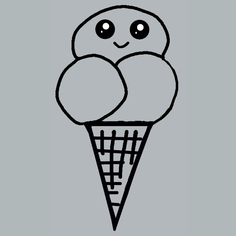 Eis Eiswaffel Eistüte Eiscreme Eiskrem