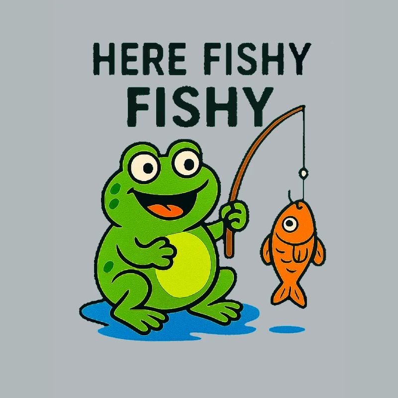 Friendly Fish Monkey and Frog