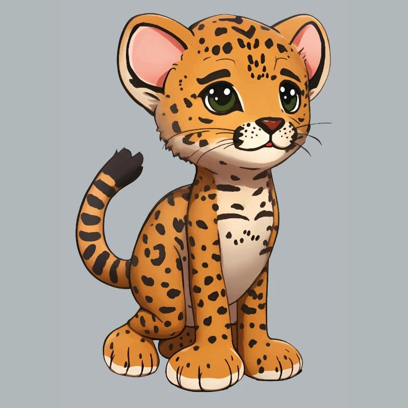 Guépard totalement mignon