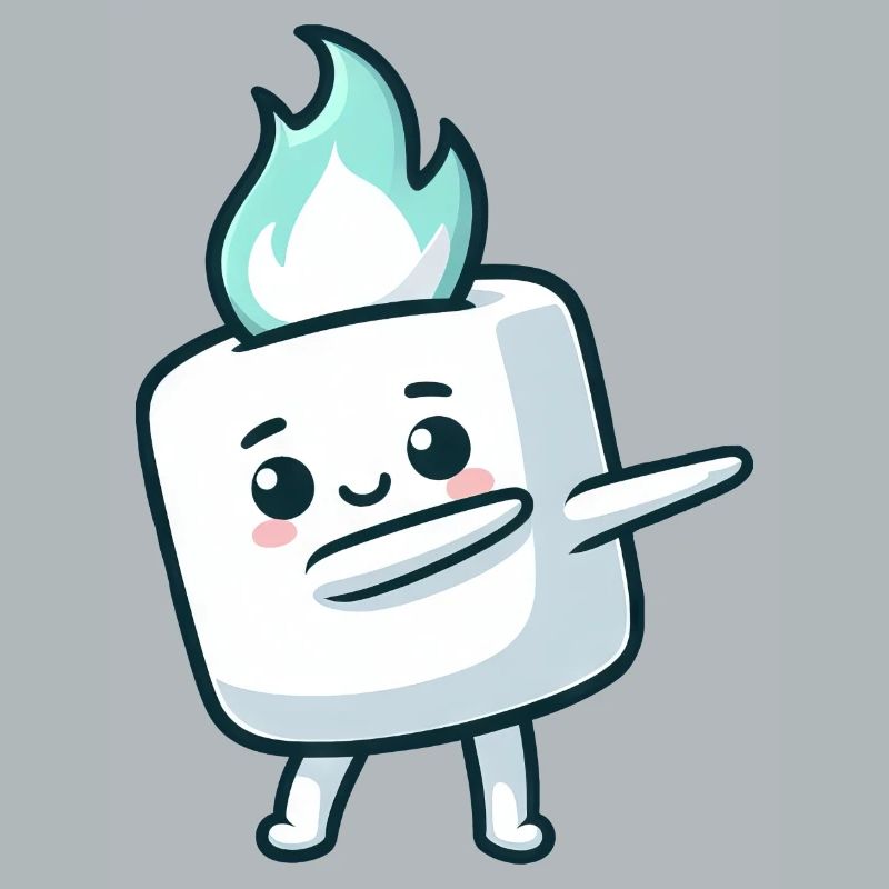 Cute Marshmallow Dabbing Sugar Comic