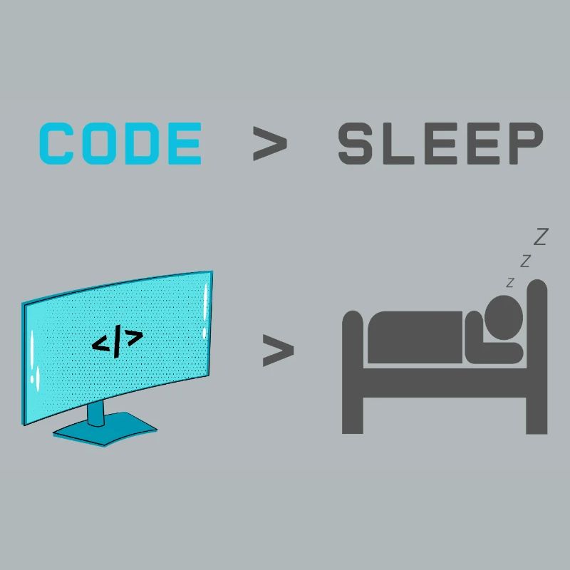 Code vs Sleep: Coder in Sleep Mode