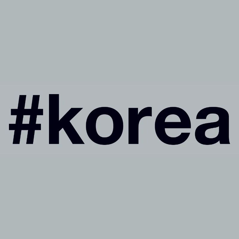 CORÉE Hashtag