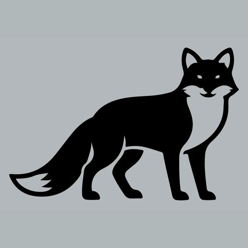 Fuchs Tier Silhouette