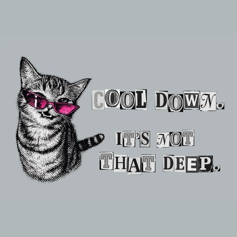 Cool Down – It’s Not That Deep Katzen Meme