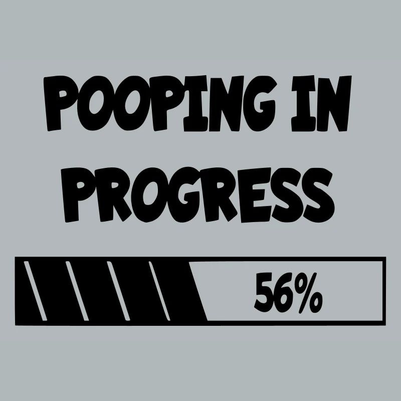 Poop in the making, progress *