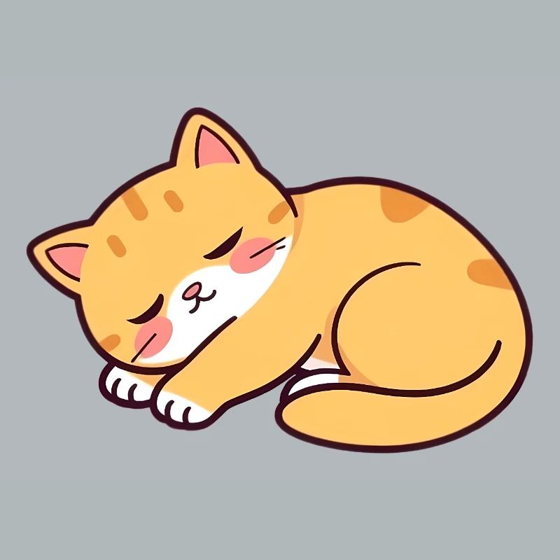 sleeping cat