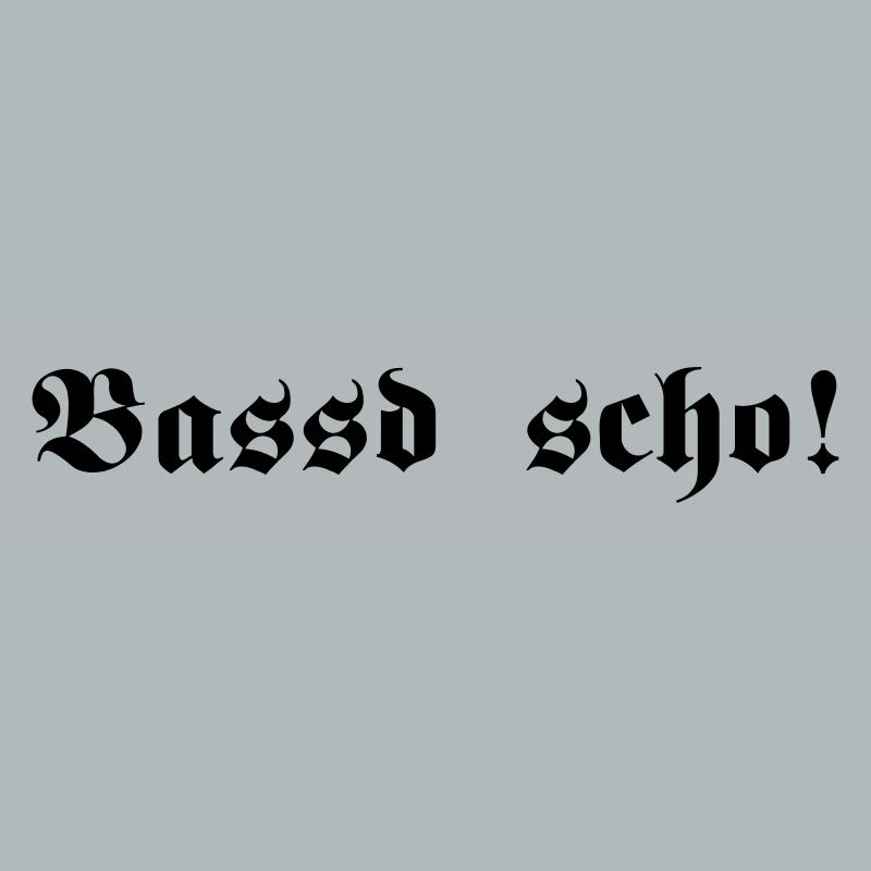 Bassd scho, 1fb