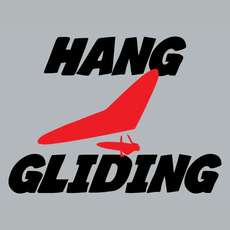 Hang Gliding Centered Wing Badge