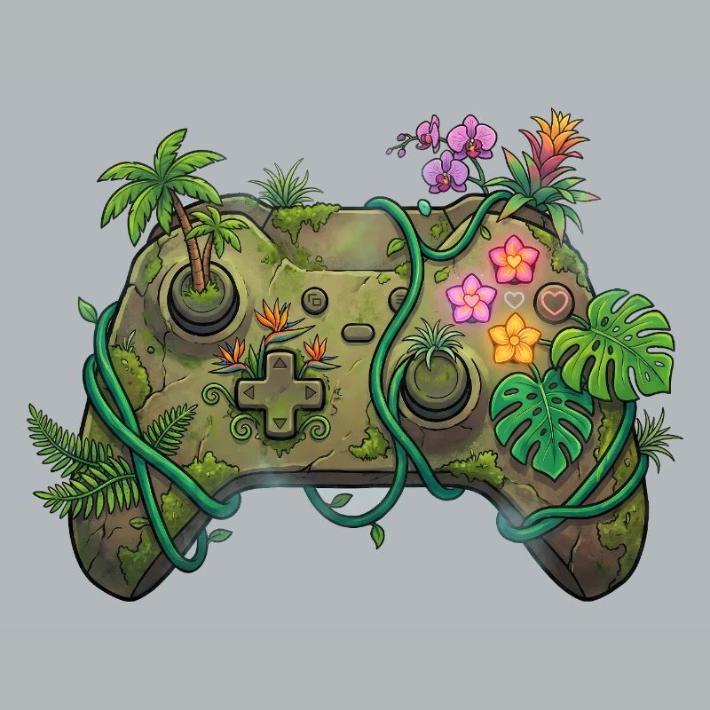Jungle Controller - Gaming Sticker
