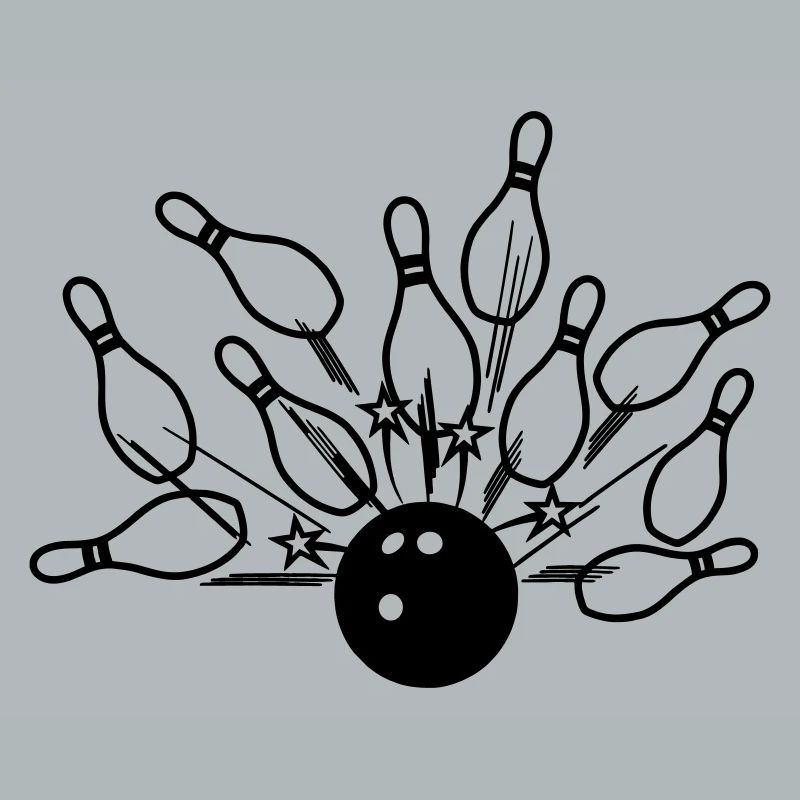 Frappe de bowling