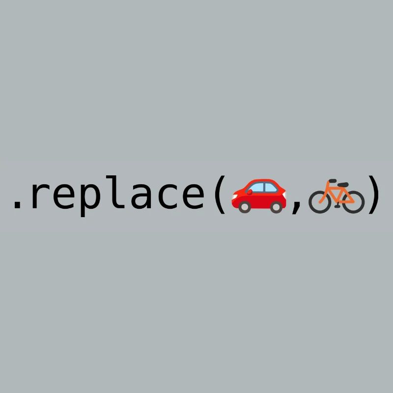 Replace cars with bikes; Python edition