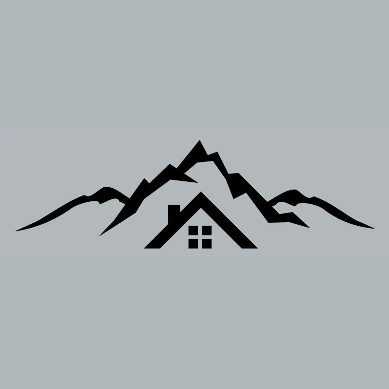 Landschaft - Berge Hütte