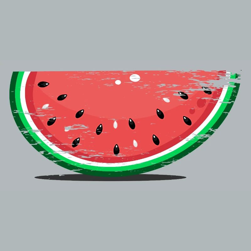 Tranche de conception de pastèque utilisée