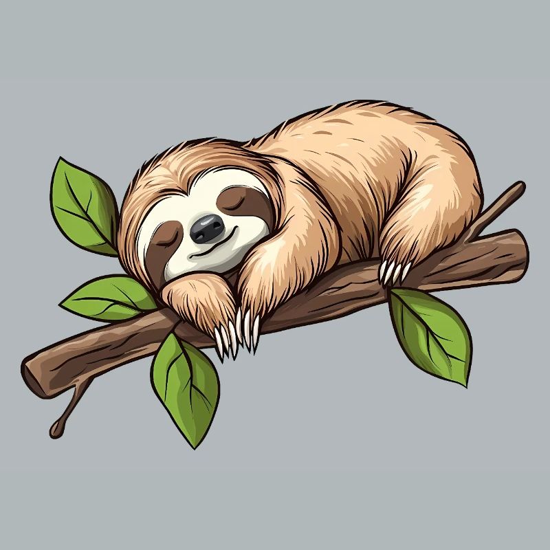 Sloth Sleeping