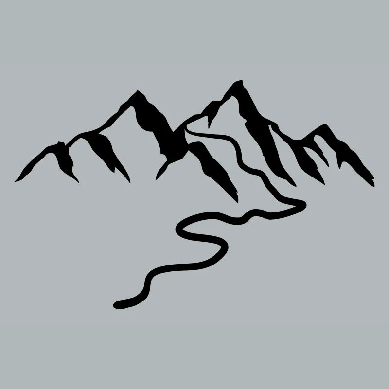 Schöne Berge Mit Wanderweg