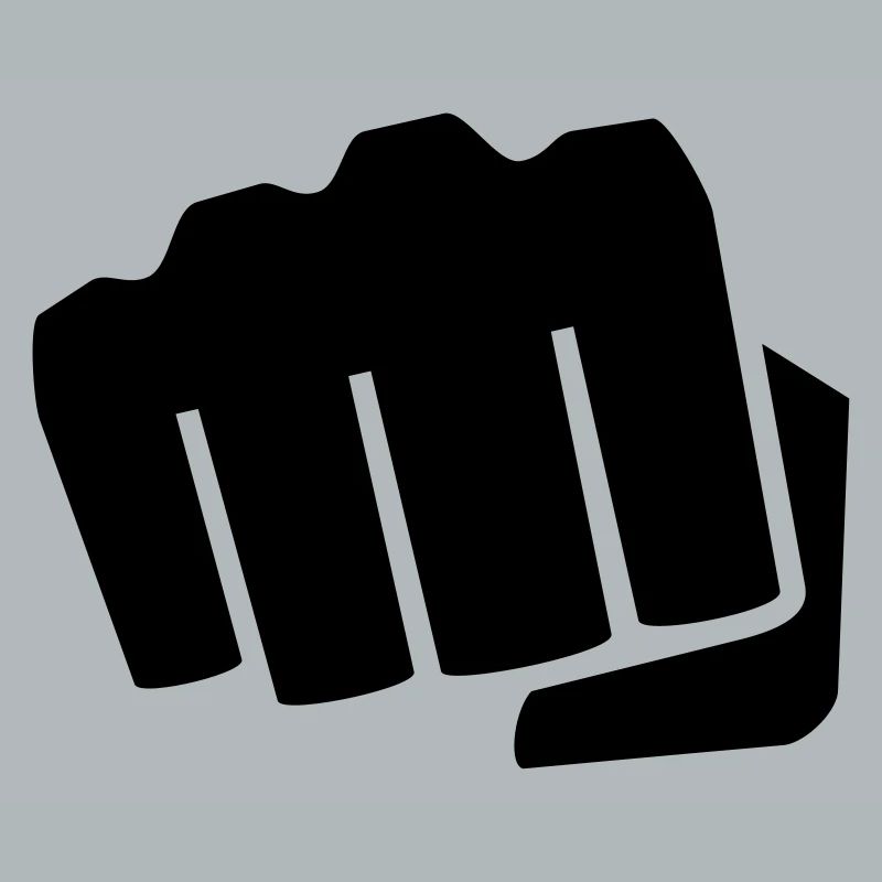Faust Geschenk Idee dagegen Symbol Hand