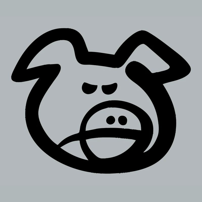 Tête de Cochon (vectoriel)