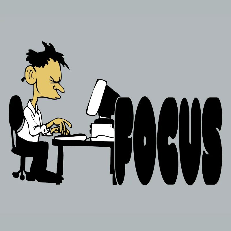 Office workaholic