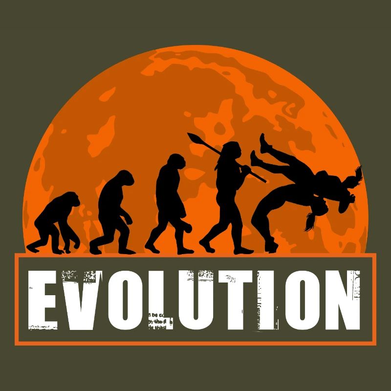 Évolution du catch Drôle de combattant MMA Grappling
