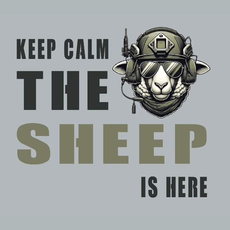 Mouton – Conception Keep Calm