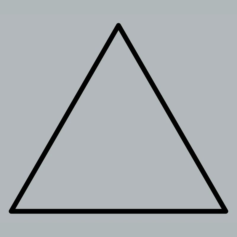 Symbol triangle equilateral