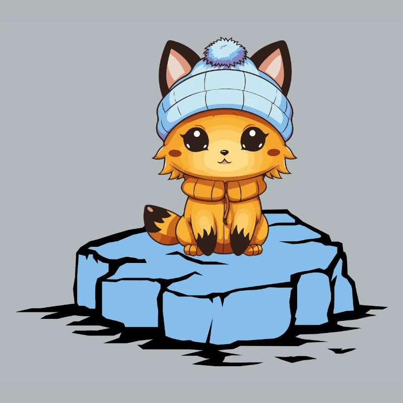 Fuchs Eisscholle