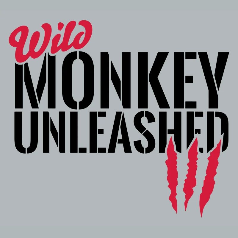 Wild monkey unleashed