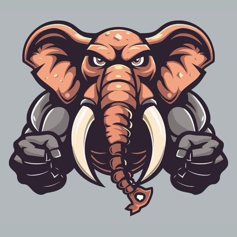 Elefant Tier Comic