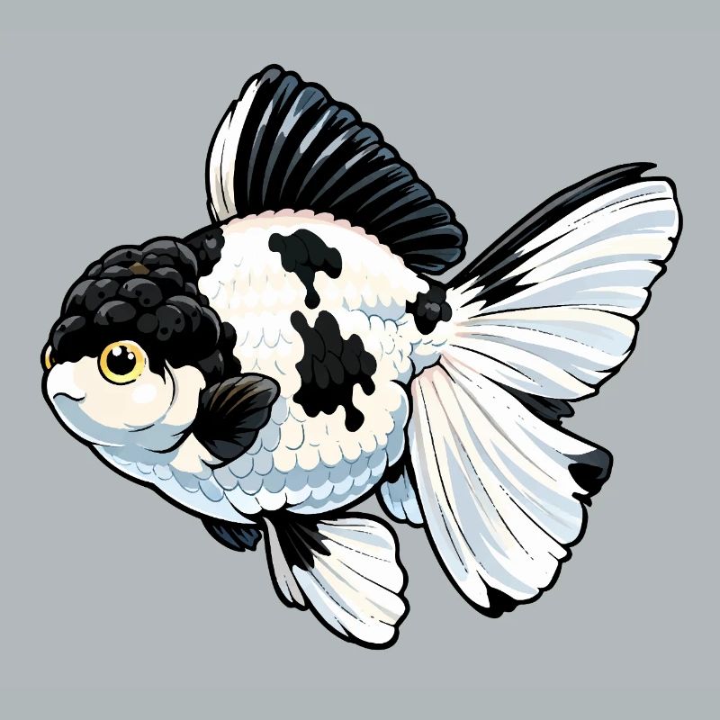 Grade Panda Oranda High Quality Goldfish
