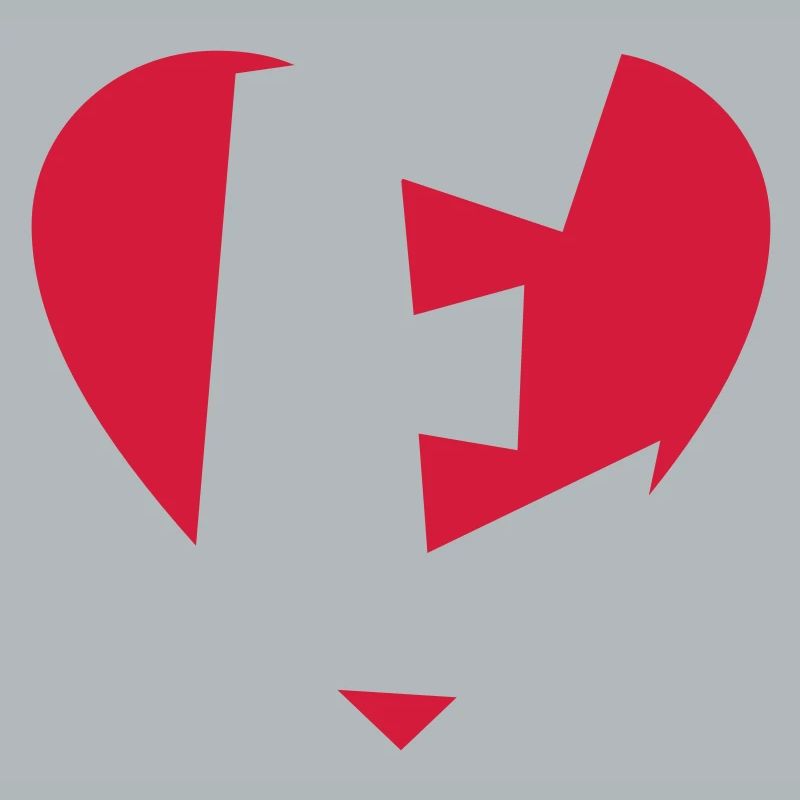 I love E - Herz E - Buchstabe E